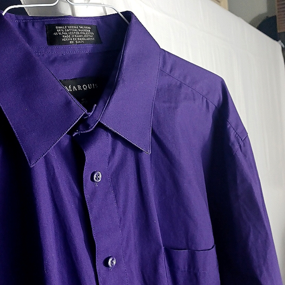 Marquis Large Men's Dress Shirt